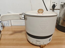 美的（Midea）电煮锅 电热锅 便携式折叠锅 分体式小电锅 316L不锈钢泡面锅 0涂层旅行出差烧水多功能锅XZC16X01 实拍图