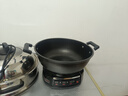 华生 电锅家用加厚电炒锅铸铁电蒸锅多功能电热锅 电火锅一体大功率炒菜锅 多用途锅电煎锅 【普通款】32cm无笼【4人】 实拍图