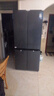 华凌美的出品503L十字双开门对开四门冰箱60cm超薄节能大容量一级能效变频风冷无霜HR-525WSP国家补贴 实拍图