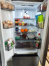 美菱无忧嵌400法式四门家用小户型60cm超窄零嵌净味抗菌速冻风冷无霜一级节能底部散热冰箱 BCD-400WP9CZX-灰 实拍图