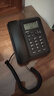 飞利浦（PHILIPS）有绳电话机座机 固定电话 办公家用 双接口 免电池 免提通话 CORD281A黑色 实拍图