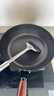 京严铁锅炒锅无涂层不粘炒菜锅电磁炉燃气专用锅具精铁平底锅已开锅 【0涂层｜持久不粘】锤纹锻打+盖+铲 28cm 厚底薄壁｜久用不凸｜导热迅速 实拍图