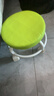 【京喜甄选】椅子万向轮美缝凳子带轮旋转擦地矮凳美甲修脚凳滑轮 儿童凳-绿色款 实拍图