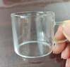 六色茶杯含杯架加厚耐热玻璃品茗杯水杯带把杯功夫茶具喝茶收纳 透明品茗杯1只 实拍图