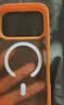 挚卫士【肤感磁吸】适用苹果17Promax手机壳iPhone17Promax保护套磁吸无线充电超薄防摔亲肤磨砂爱马仕橙 实拍图