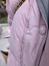 香影白鸭绒紫色羽绒服女短款2025冬季新款时尚小个子连帽休闲外套 紫色 L 实拍图