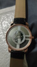 正品男士手表高档休闲石英表简约气质男表皮带高颜值罗马时尚腕表 黑色运动款 实拍图