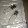 LED小夜灯氛围灯电脑键盘台灯床头灯充电宝移动电源野营便携灯 U形小夜灯【白光】2个装 实拍图