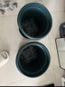 墨斗鱼花盆加仑盆加厚高款3加仑*2多肉绿萝月季盆栽树脂塑料简约带托盘 实拍图