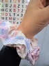 甜美少女布艺蕾丝花边大肠发圈女高级感韩系慵懒风头绳发饰皮筋 粉蓝色蛋糕大肠发圈 1个 晒单实拍图