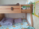 可颜上下铺床儿童床男孩女孩卡通高低床子母床双层床小户型实木上下床 柜梯款 上床宽130  下床宽150 实拍图