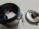 志高（CHIGO）电压力锅家用高压锅0涂层内胆电压力锅3-4人开盖煮自动排气多功能电饭煲煮饭煲汤智能预约定时 不粘锅单胆(适用于4-7个人） 5L 实拍图