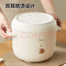 美的（Midea）电饭煲家用2L小型1-2人宿舍一人食小米粥煲汤蒸饭上蒸下煮一键煮饭智能保温迷你高颜值电饭锅JA202 实拍图