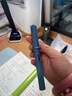 英雄（HERO）【新年礼物】钢笔 359B 明尖铱金男女学生初学练字三年级正姿签字（附加6支墨囊） EF尖 渐变深蓝 实拍图