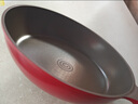 红厨有钛煎锅不粘锅陶瓷平底锅家用煎蛋煎牛排锅电磁炉燃气灶通用26cm 实拍图