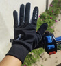 李宁（LI-NING）骑行手套冬季男女保暖加绒电动摩托自行车手套防冻防寒风登山滑雪 实拍图