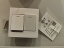 公牛（BULL） 公牛开关插座/暗装/电源开关/USB插座/网络插座/G07象牙白 二开单控 实拍图
