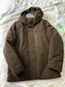 优衣库男装女装高性能复合连帽外套保暖夹克含羽绒智暖衣478277 39 棕黑色 S 实拍图