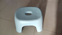 换鞋凳小凳子座椅小板凳可叠放加厚塑料凳高级感儿童学生寝室矮凳 天蓝色1个 实拍图