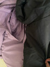 BRELRMON加绒风衣外套男女韩版防风保暖单层软壳冲锋衣工装风夹克文艺上衣 9930S香芋紫-女【纯色】 2XL 实拍图