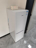 HYUNDAI（韩国现代）大容量双开门二门冰箱 家用中型小型电冰箱冷冻冷藏租房宿舍节能省电 223L白【一级能效+行业爆款】 实拍图