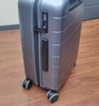 米家小米行李箱20英寸拉杆箱可登机箱PC旅行箱男女小型密码皮箱子黑色 实拍图