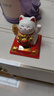 侑家良品太阳能招财猫桌面小摆件节日实用小礼品新年春节自动招手3寸 实拍图