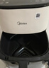 美的（Midea）空气炸锅免翻面双旋钮家用大容量5.3L多功能空气炸锅蒸烤一体热风循环金属内腔 MF-KZE535J5 实拍图