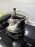 苏泊尔（SUPOR）304不锈钢7.0L压力锅24cm【3-5人可用】快煮防爆高压锅电磁炉通用 实拍图