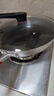 康巴赫炒锅不粘锅316L不锈钢炒菜锅32cm蜂窝平底煎炒锅电磁炉燃气灶通用 实拍图