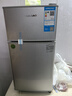 华宝小冰箱小型家用出租房用冷藏冷冻两用一级能效节能省电迷你宿舍寝室办公室二门电冰箱 【一级能效】58L银色【三天不到一度电】 实拍图