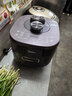 美的（Midea）IH速嫩感猛火电压力锅5L智能预约家用电饭煲0涂层顶置触控高压锅4-6人自动排气S5972K 实拍图