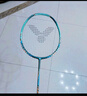 威克多（VICTOR）胜利羽毛球拍全碳素升级版小隼TK-HAWK PRO/S/4U太空银 已穿线 实拍图