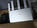 Tenda腾达路由器【千兆WiFi6+穿墙王】无线AX3000信号增强家用放大器Mesh限时补贴金榜一名云霄白立式 实拍图