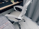锦汐 电脑椅家用办公椅子靠背人体工学椅学习转椅老板座椅游戏电竞椅 【后躺+乳胶】白框灰网-店长推荐 实拍图