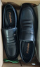 波图蕾斯皮鞋男士英伦套脚商务休闲鞋轻便软底乐福正装鞋男 9526 黑色 43 实拍图