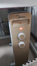 美的（Midea）【强劲热力】电热油汀/取暖器家用/加热电暖器/17片电暖气片/立式加热器大面积加湿恒温 HYW30GW 实拍图