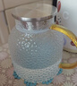 京东京造 凉水壶 耐热耐高温玻璃冷水壶茶水分离泡茶杯1.2L 实拍图