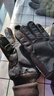 黛米安妮莎真皮手套男冬季保暖加厚户外骑行摩托电动车防风防泼水触屏棉手套 棕色款【真皮款】 均码 实拍图
