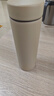 虎牌（TIGER）梦重力轻量便携不锈钢保温保冷水杯MMP-B30C-CZ海岸黄300ml 实拍图