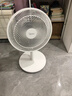 美的（Midea）电风扇家用7叶落地扇摇头电风扇循卧室宿舍轻音风扇台式桌面小型风扇台地两用升级款 白色丨7叶台地两用 实拍图