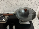 苏泊尔（SUPOR）铁锅精铁真不锈爆炒铁锅家用炒锅无涂层锤纹物理防粘铁锅明火专用 【85%选择】2-4人铁锅- 32cm 实拍图