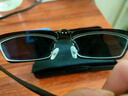 趣行隐藏式偏光夹片太阳镜 防紫外线汽车驾驶墨镜近视夹片 男女通用 实拍图
