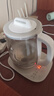 小白熊全玻璃恒温水壶调奶器婴儿电热水壶烧水壶冲奶1.2L 5025随机发货 实拍图