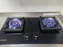 Haotaitai天然气家用燃气灶双灶猛火灶5.2KW台式嵌入式定时猛火炉具玻璃鸳鸯灶JZT-ZR02-JD 晒单实拍图