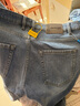 真维斯（Jeanswest）王一博代言牛仔裤男秋冬新款天丝舒适修身直筒高端潮牌休闲裤子男 蓝色【加绒保暖】 34 码(2尺7) 【建议150-160斤】 实拍图