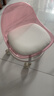 亚克力小凳子静音带万向轮儿童学步凳网红小椅子滑轮矮凳浴室凳 颜色随机【活动款】 实拍图