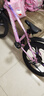 凤凰（Phoenix）儿童山地自行车5-16岁女男孩减震变速22寸粉色 适合身高135-160cm 实拍图