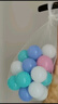 加厚可啃咬儿童海洋球宝宝室内无味无毒环保彩色波波球婴儿家用 【网袋装 好收纳】20个 加厚环保 放心好球【马卡龙款】 实拍图
