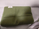 京严荞麦枕头颈椎枕家用成人颈椎病睡觉专用护颈枕反牵引深度睡眠头枕 绿色【高低两用款】100%纯荞麦 单只 50cm*32cm 【全棉枕套】专为颈椎病设计 实拍图